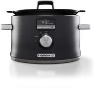 🍲 calphalon digital sauté slow cooker: the ultimate dark stainless steel addition to your kitchen логотип