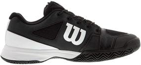 img 1 attached to 👟 Pink White Girls' Wilson Rush Pro Shoes: Stylish and Athletic Footwear