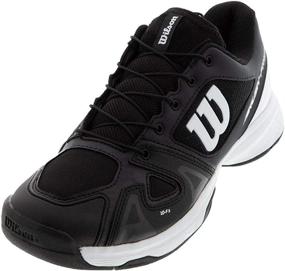 img 4 attached to 👟 Pink White Girls' Wilson Rush Pro Shoes: Stylish and Athletic Footwear