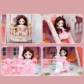 img 1 attached to 🏠 Dreamhouse Dollhouse Furniture Accessories Crafting