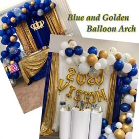 img 2 attached to 🎈 12-Inch Latex Blue Balloons, 100-Pack - Perfect for Any Occasion!