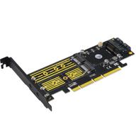 💡 pci-e nvme adapter: versatile 3-in-1 m.2 and msata ssd adapter card логотип