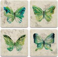 coasterstone as461 drink coasters butterfly логотип