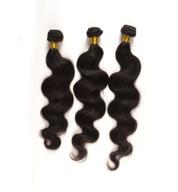 💇 stunning body wave hair extension bundle: elizawigs 3pcs20&quot; 22&quot;24&quot; brazlian virgin remy human hair logo