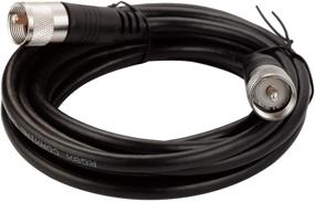 img 2 attached to 12ft RG8x Coaxial Cable, CB Coax Cable with Low Loss PL259 Male to Male Connectors - Ideal for HAM Radio, Antenna Analyzer, Dummy Load, SWR Meter - 50 Ohm, High Performance