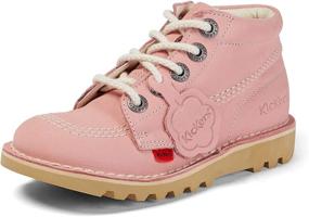 img 4 attached to 👧 Get Your Kids Stepping Up in Style With Kickers Unisex-Child Kick Hi Ankle Boot