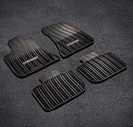 mopar 82212236ac black all-weather floor mats for rear-wheel-drive dodge charger (2011-2015) - full protection and style! logo