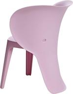 🪑 amazon basics pink premium plastic kids chairs, elephant, 2-pack: stylish and sturdy seating solution for children logo