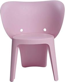 img 3 attached to 🪑 Amazon Basics Pink Premium Plastic Kids Chairs, Elephant, 2-Pack: Stylish and Sturdy Seating Solution for Children