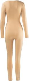 img 1 attached to VWIWV Drawstring Bodycon Jumpsuits Outfits Women's Clothing