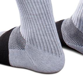 img 2 attached to Enhance Your Athletic Performance with CoreSport Athletic Performance Compression Socks - 15-20mmHg