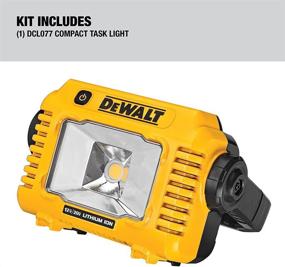 img 2 attached to 🔦 DEWALT DCL077B 12V/20V MAX Compact LED Work Light: Tool Only - Ultimate Illumination for Every Job