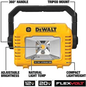 img 3 attached to 🔦 DEWALT DCL077B 12V/20V MAX Compact LED Work Light: Tool Only - Ultimate Illumination for Every Job