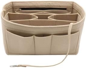 img 4 attached to 👜 Women's Accessories and Handbag Accessories with Fabric Organizer Zipper Pocket