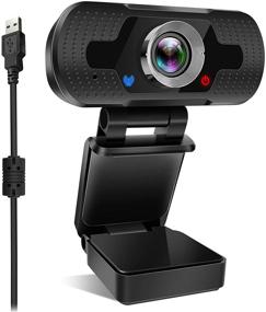 img 4 attached to 🎥 Plug & Play Webcam – USB Camera with Microphone | Autofocus Full HD 1080P Video Cam for YouTube, Skype, FaceTime, Hangouts, WebEx | Compatible with Desktop, Laptop, MacBook, PC