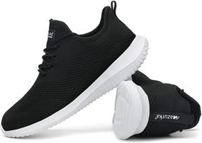 img 3 attached to MAZURKA Running Sneakers Athletic Lightweight Men's Shoes