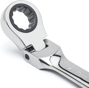 img 3 attached to Гаечный ключ GearWrench с гибкой головкой и зубчатым механизмом 9/16 дюйма - модель 9709