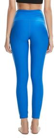 img 2 attached to Ubestyle Womens Leggings Swimming Protective Sports & Fitness for Water Sports