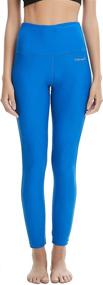 img 4 attached to Ubestyle Womens Leggings Swimming Protective Sports & Fitness for Water Sports