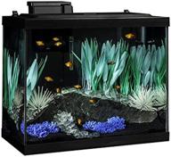 🐠 tetra colorfusion 20 gallon fish tank kit with led lighting and decor, aquarium logo