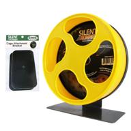 🐹 9-inch silent runner wheel with cage attachment for hamsters, gerbils, and mice logo