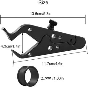 img 1 attached to 🏍️ Unlock the Power: Universal Motorcycle Throttle Lock & Cruise Control with Silicone Ring Grip Enhancer