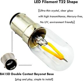 img 1 attached to 🔌 Optimized Bonlux Contact Filament Replacement Lighting Solution