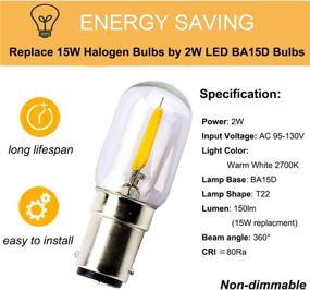 img 2 attached to 🔌 Optimized Bonlux Contact Filament Replacement Lighting Solution