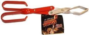 img 2 attached to Enhanced Grilling Experience: Tool Wizard BBQ Tongs 12 Inch - Your Ultimate Grilling Companion