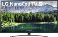 lg 75sm8670pua nano 8 series tv, 75-inch 4k uhd smart led nanocell, 2019 model logo