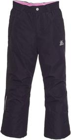 img 3 attached to 🔥 Stay Warm and Stylish with ZeroXposur Girls' Big Cross-dye Snowpants