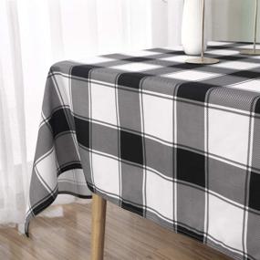 img 2 attached to Waterproof Checkered Rectangle Tablecloth by MikiUp