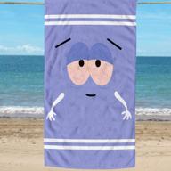 🏖️ official south park towelie beach towel: ideal for beach and pool excursions! logo