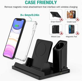 img 1 attached to Wireless Charger Charging Magnetic Compatible