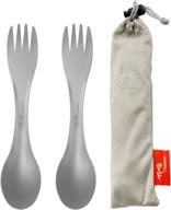 tito titanium spoon fork knife outdoor traveling логотип