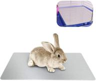 🐰 pesandy rabbit cooling pad - pet cooling mat for bunny, hamster, puppy, kitten, guinea pig & other small pets - keep your pets cool in summer - bite-resistant pet cool plate ice bed logo