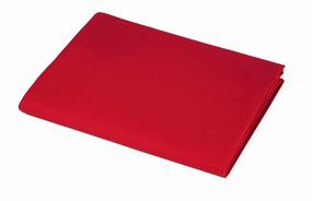 img 3 attached to 🏩 American Baby Company Red 100% Natural Cotton Percale Fitted Crib Sheet: Soft Breathable Bedding for Standard Crib & Toddler Mattresses