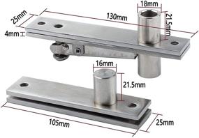 img 3 attached to 🙌 Efficient Stainless Steel Murphy System with Adjustable Hinges