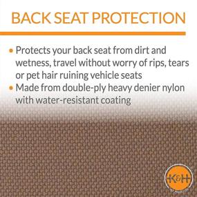 img 3 attached to 🐾 Ultimate Pet Seat Protection: K&amp;H PET PRODUCTS Car Seat Saver - A Premium Pet Seat Cover Protector