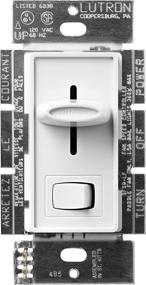 img 2 attached to Lutron Electronics SFSQ-LF-WH Skylark Fan Control, White: Optimize Your Fan's Performance with Precision