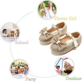 img 3 attached to 🦦 Adorable Otter MOMO Toddler Ballerina Shoes for Girls' School Uniforms and Weddings