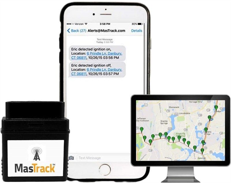 mastrack- obd car tracker burner includes free live gps tracking with no monthly fees… logo