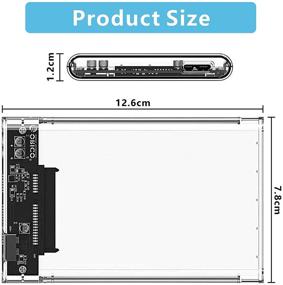 img 3 attached to External Enclosure Transparent Portable Adapter