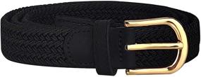 img 4 attached to Stylish Women's Elastic Skinny Belts: A Must-Have Accessory for Ladies