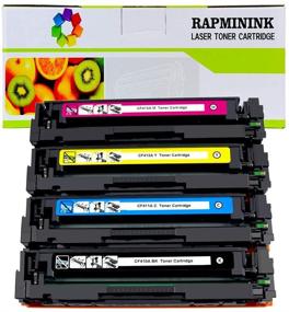 img 4 attached to 🖨️ RapmininK 410A CF410A CF411A CF412A CF413A Toner Cartridge Compatible Replacement for Color Pro MFP M477fdw M477fdn M477fnw, Pro M452dn M452nw M452dw Series Printers - 4 Pack