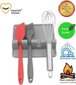 img 3 attached to 🔥 Silicone Utensil Set: Versatile, Heat Resistant, and Durable