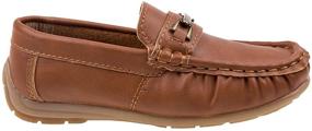 img 1 attached to 👞 Josmo Boys’ Shoes – Stylish Leatherette Moccasin Driving Loafers (Size: 5T-5 Big Kid)