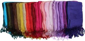 img 4 attached to Kuldip Factory Seconds Pashmina Colors