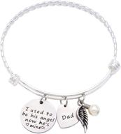 👼 daddy's memorial necklace: from his angel to mine - a tribute to a beloved father logo