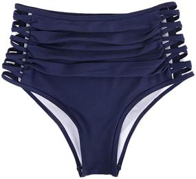 img 1 attached to 👙 Yonique Bathing Bottoms: Elastic Swimsuit for Women - Clothing and Swimsuits & Cover Ups